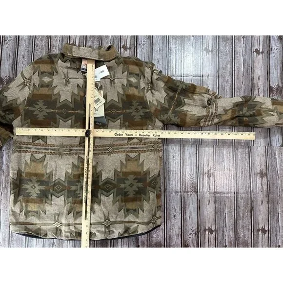 Faherty DGF Reversible Bondi Jacket Washed Black Quilted Size L NWT $288